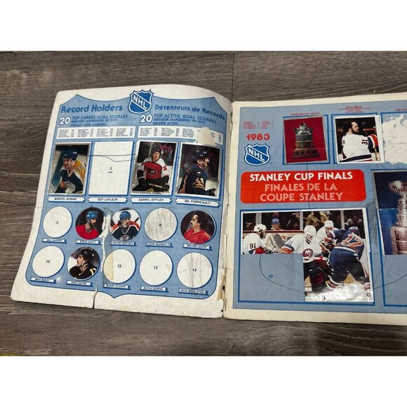 1983 O-Pee-Chee Hockey Sticker Album Paperback - Picture 2 of 10